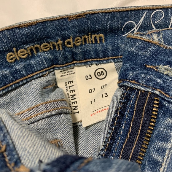 Element Denim🚶🏼‍♀️Boyfriend Cut - Picture 5 of 9